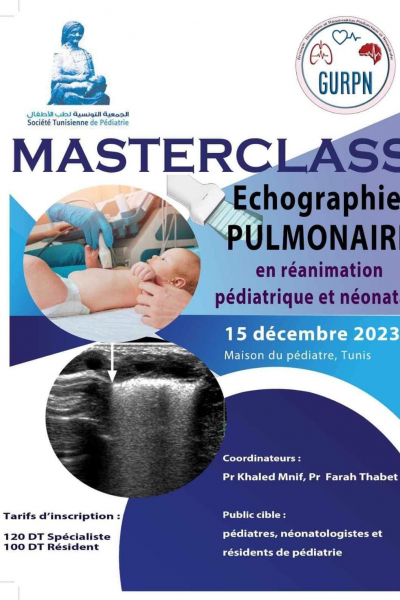 Masterclass écho pulmonaire