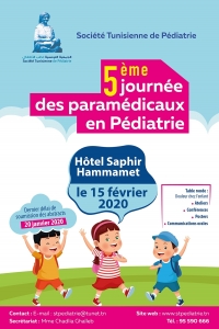 5éme journée des paramédicaux en pédiatrie
