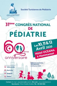 31éme congrès national de pédiatrie