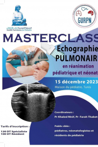 Masterclass écho pulmonaire